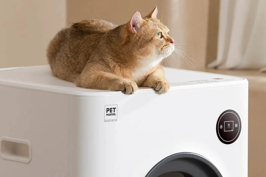 auto cleaning cat litter box